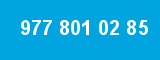 977 801 02 85 977 801 02 85